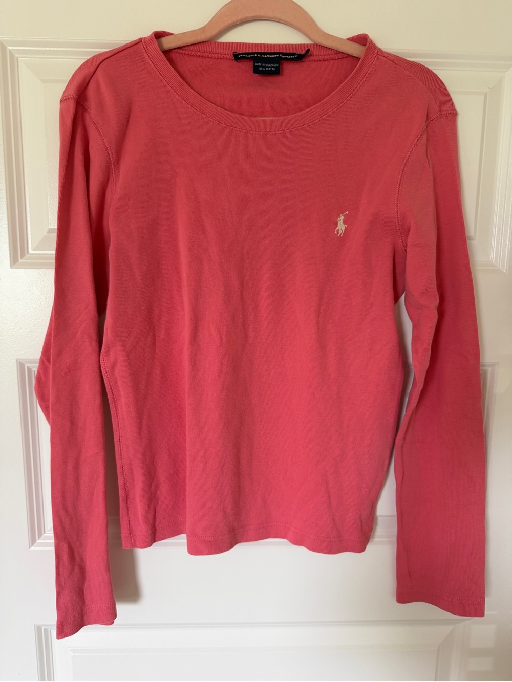 Vintage Ralph Lauren Sport Coral Crewneck Tee